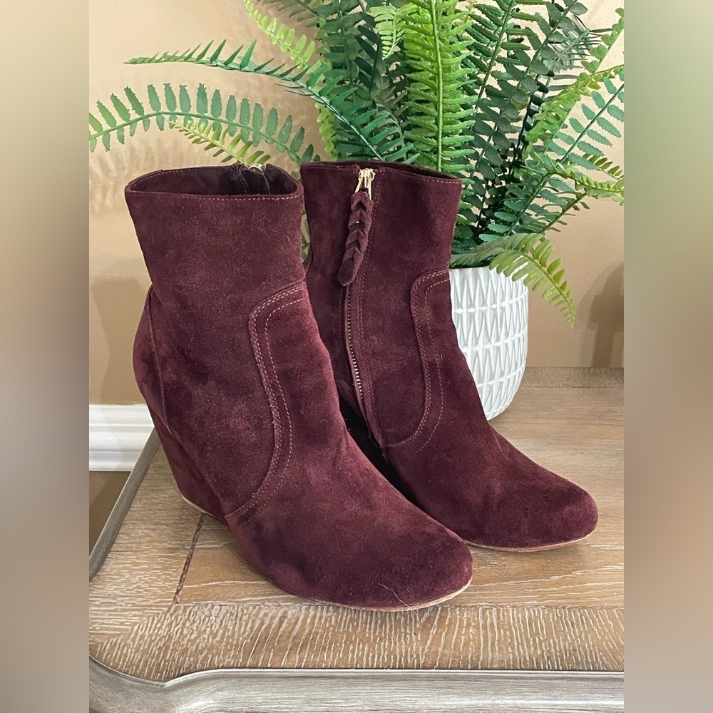 Joie -‎ Oakley - Wedge Heel Bootie size 10